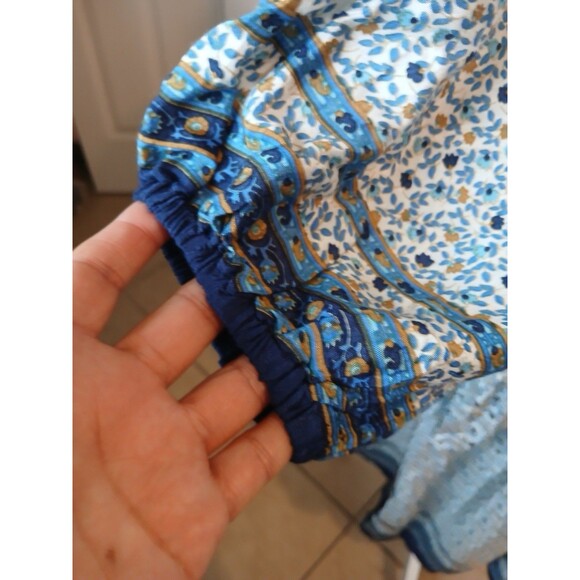 Miss June Paris Women’s Tassel Maxi Dress Floral Peasant Style One Size Bohemian - Picture 7 of 16